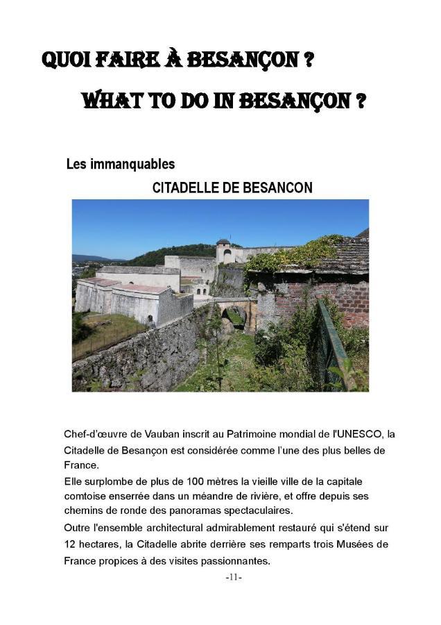 Le Coquet Chez Maguy Maison De Ville Avec Jardin Besancon Exterior photo