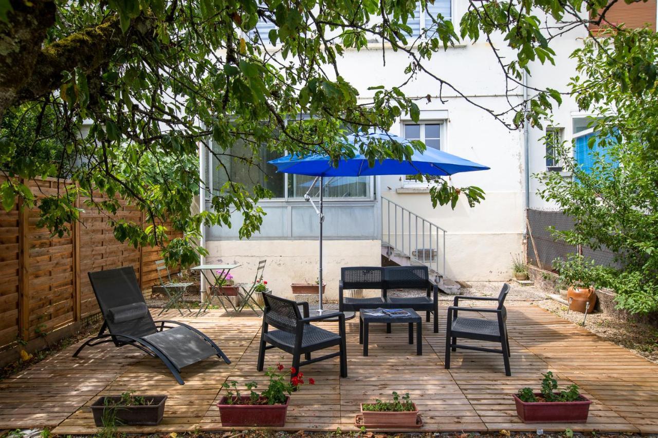 Le Coquet Chez Maguy Maison De Ville Avec Jardin Besancon Exterior photo